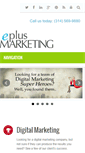 Mobile Screenshot of eplusmarketing.com